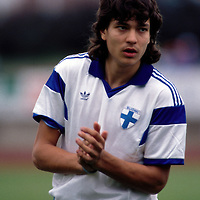 29.08.1990, Kuusankoski, Finland. Friendly international match, Finland v Czechoslovakia. Jari Litmanen - Finland ©JUHA TAMMINEN